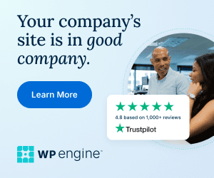 Host your WordPress website with WP Engine